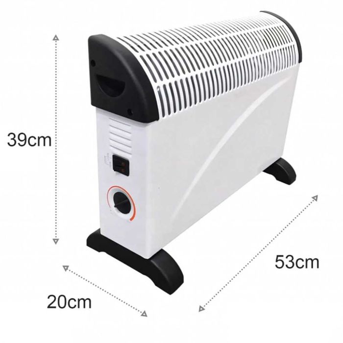 Електрически конвектор 2000 W с термостат