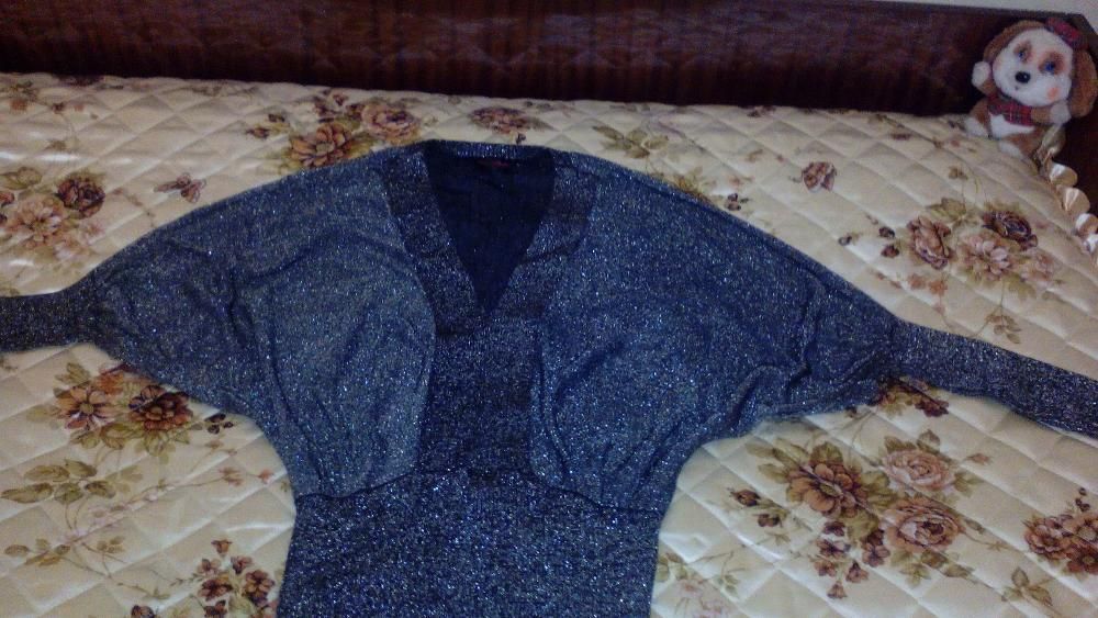 Дамска блуза лъскава - 8 лв