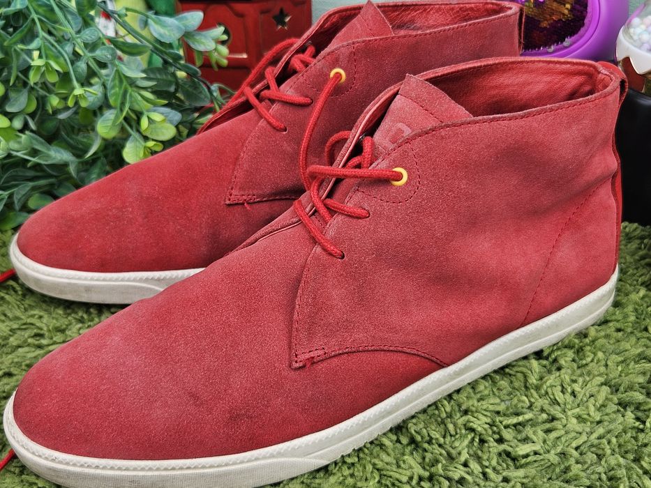 Clae мъжки обувки естествен велур N44