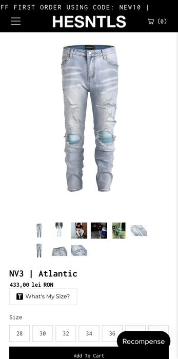 Blugi hesntls turcoaz