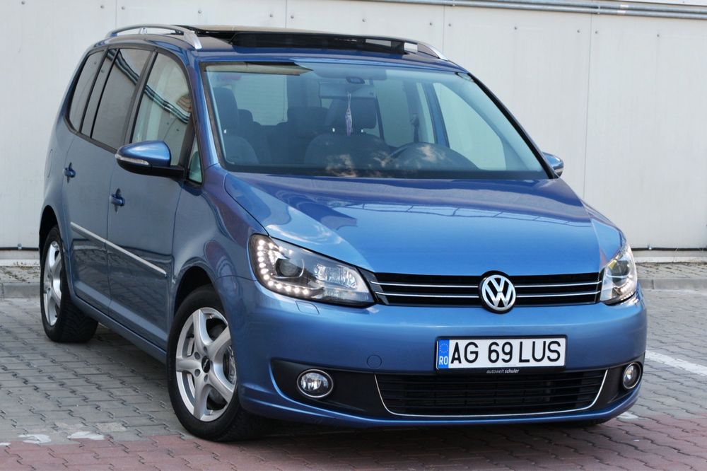 Volkswagen Touran/2.0TDI/DSG/PANORAMIC/Proprietar/ CARTE SERVICE