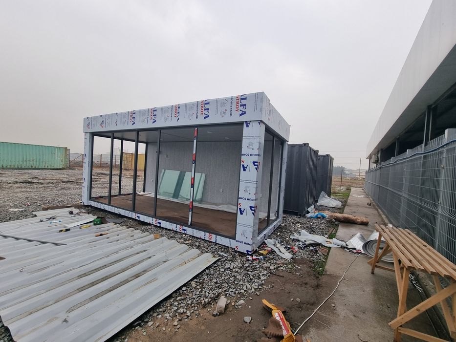 Контейнер Магазина Домик Сартарошхона Готовы Конструкции