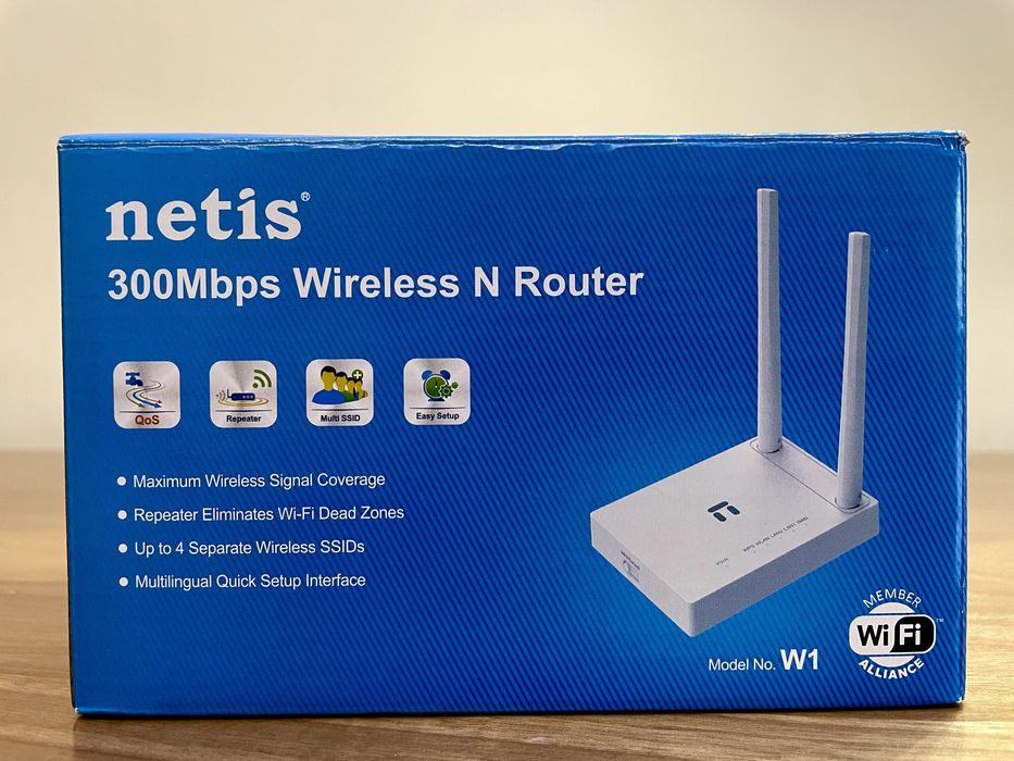 Беспроводной Wi-Fi роутер Netis W1 / Simsiz Wi-Fi router Netis W1.