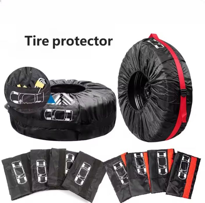Huse pentru roti, anvelope – mărime 13"-17", depozitare convenabilă și protecție excelentă