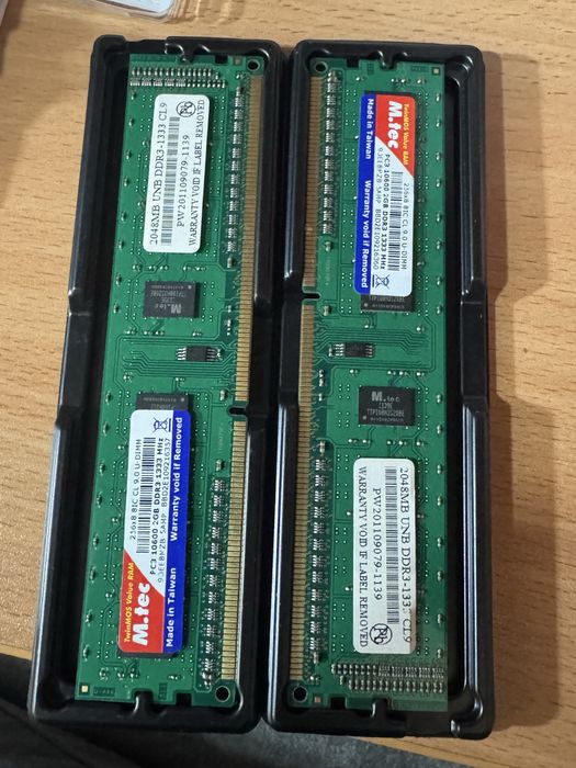 Продам ОЗУ DDR3 4(2+2)GB 1333 Mhz