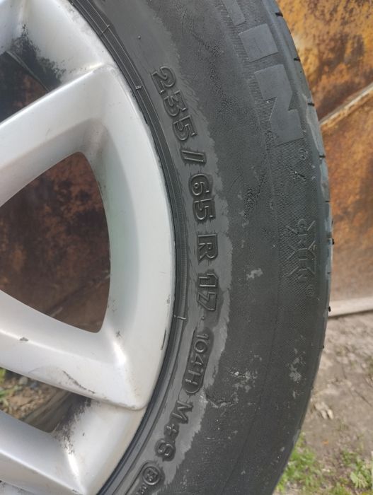 Комплект ww touareg колеса