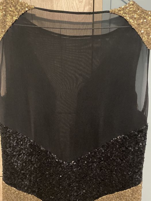 Rochie Nissa scurta paiete S