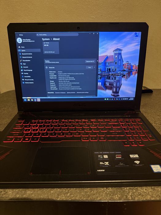 ASUS TUF Gaming fx504gd