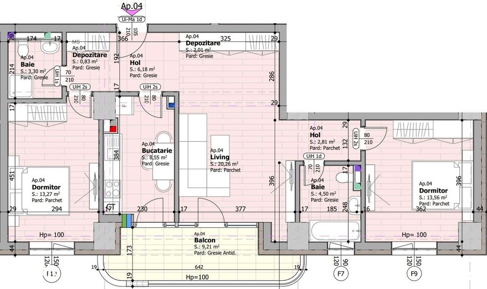 Apartament 3 Camere Spațios | Zonă Premium | Faleza Dunări