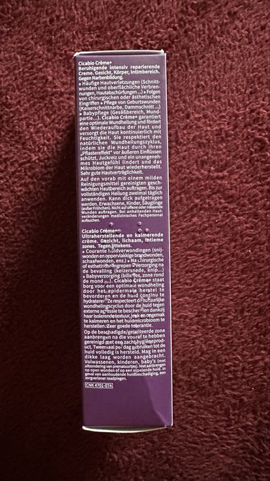 Crema reparatoare Bioderma Cicabio Crema+, 40 ml