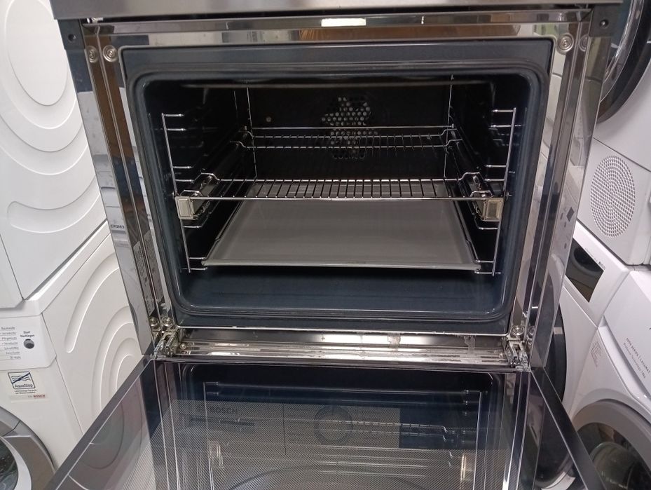 Иноксова печка за вграждане с керамичен плот Miele 24 м.гаранция!