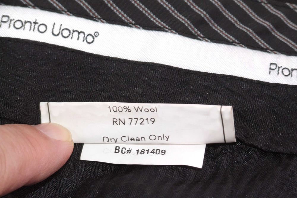 Pantaloni barbati, mas. 64, stofa lâna 100%, Made in Spain, NOI