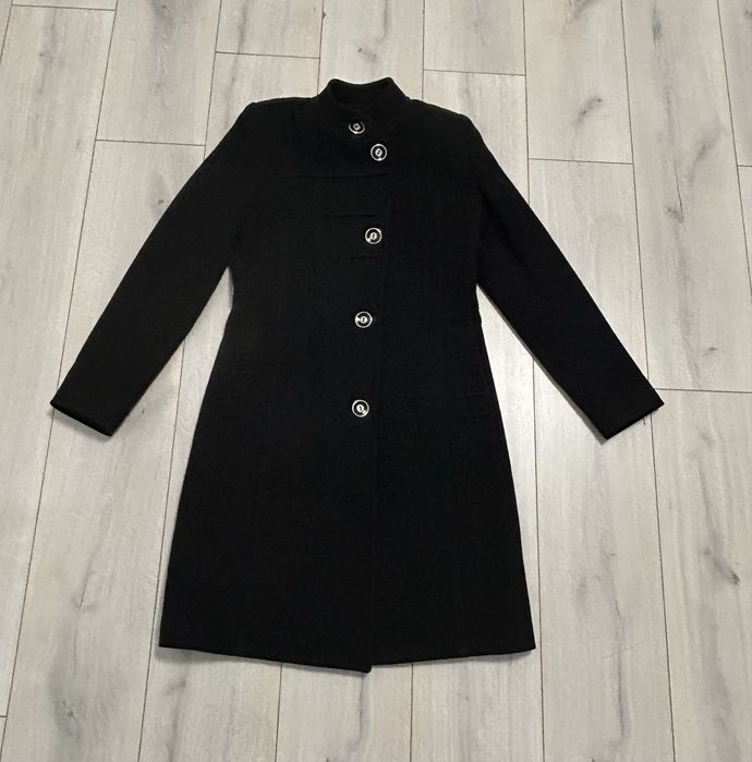 Palton negru Modaperi Collection