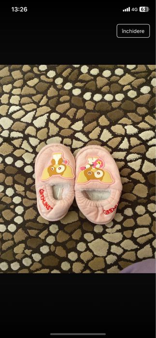 Papucei de casa marimea 21