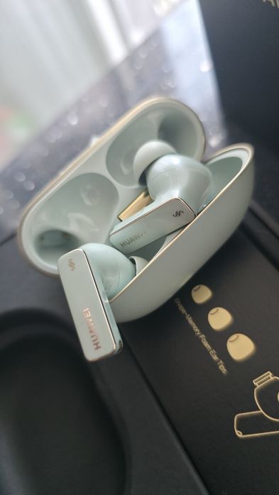 Vând Căști Huawei FreeBuds Pro 4 –Eucalyptus Green (Verde)