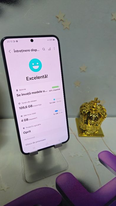 Samsung S22 Black 5G 128GB 8GB RAM Duos.Preṭ fix!