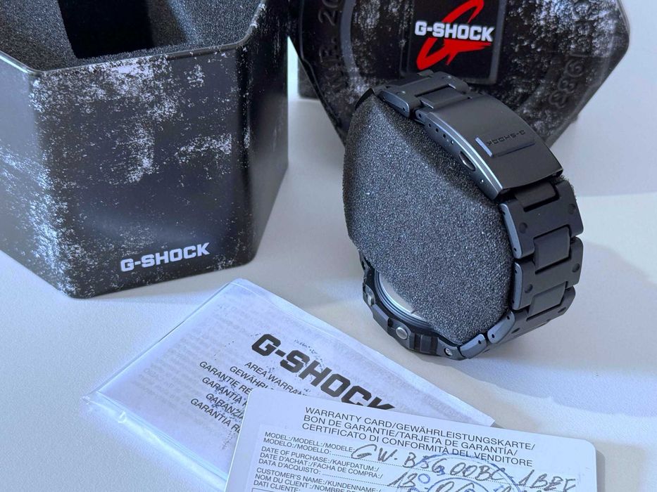 Бартер! 22м.Гаранция! CASIO G-SHOCK 5600 / Origin Solar / Bluetooth