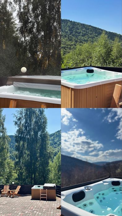 Cabană de inchiriat cu piscina, sauna, jacuzzi si sala de jocuri -Cluj