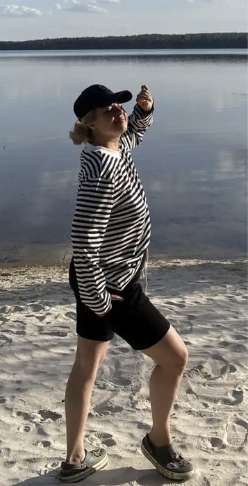 Лонгслив с длинным рукавом