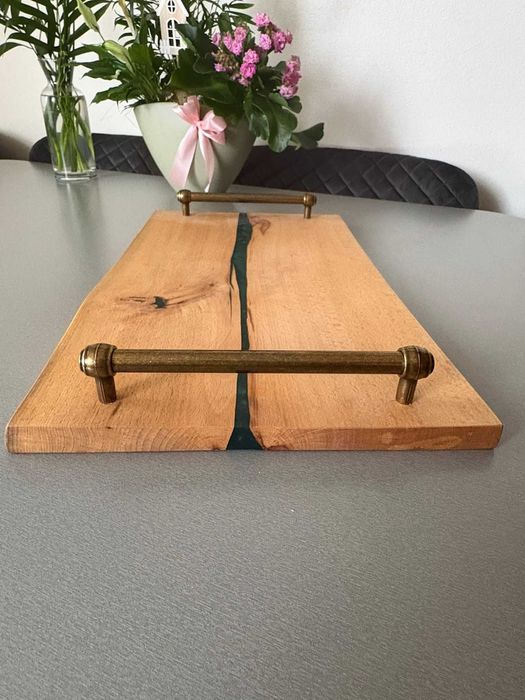 Platou pentru servit din lemn de fag