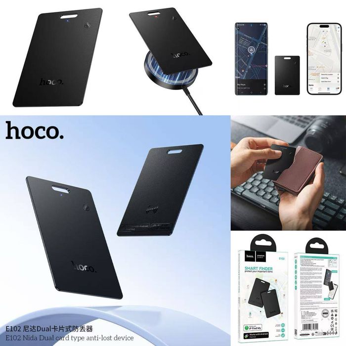 Hoco E102 Nida GPS трекер-карта для Android и iPhone универсальный