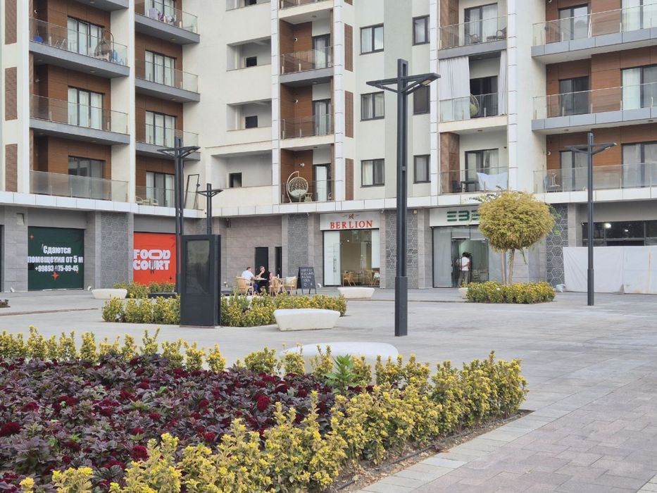 Tashkent City ЖК Gardens Коммерческое помещение, 140м2. С ремонтом
