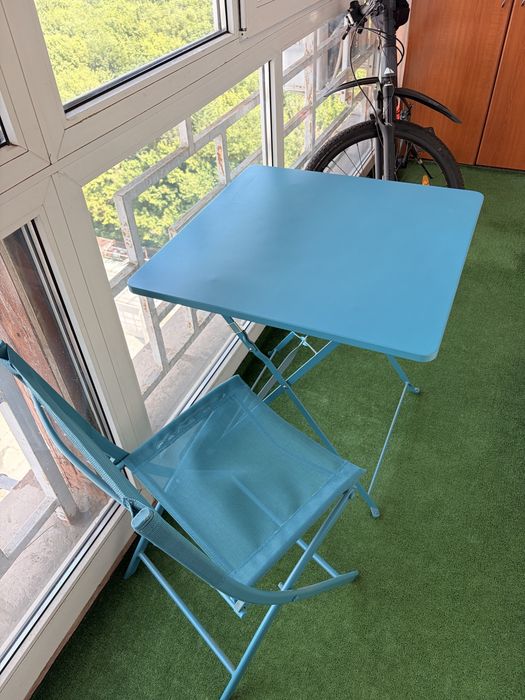 Set balcon masa si 2 scaune