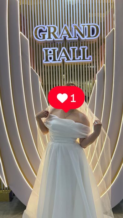 свадебное платье