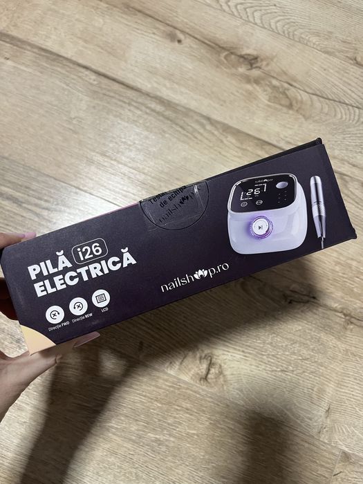 Pila electrica pentru unghii noua