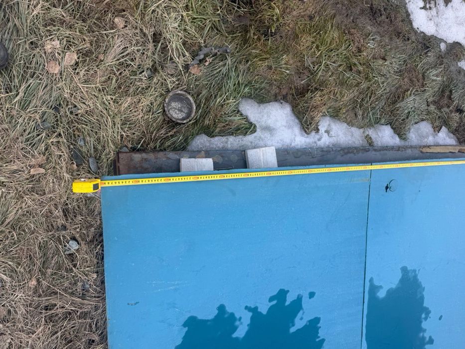 Ворота железные утепленные гаражные