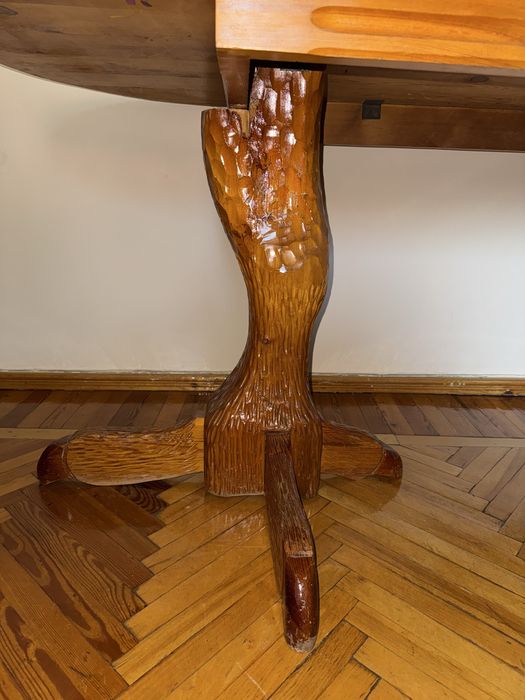 Длинный Деревянный стол, 1990 года