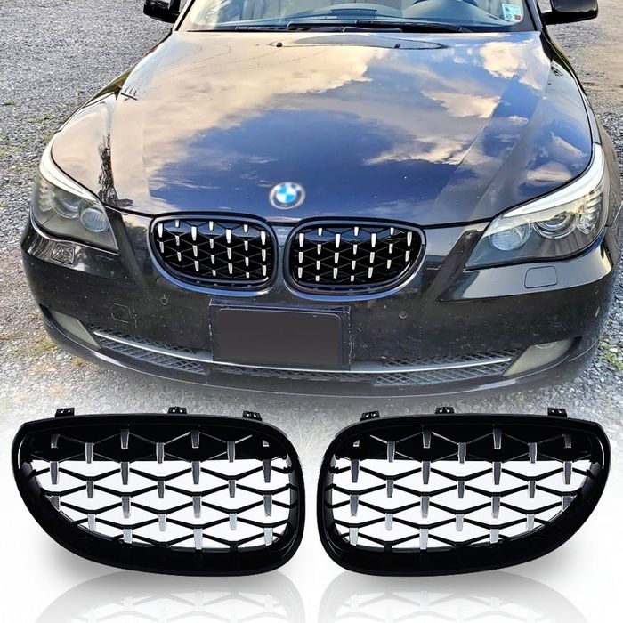 Диямантени Бъбреци Решетки BMW E60 E61 БМВ E60 E61 Diamond