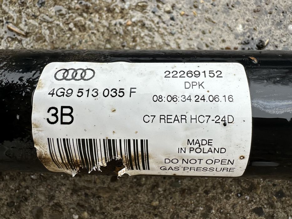 Amortizoare spate Audi A6 C7 4G, 2011-2017