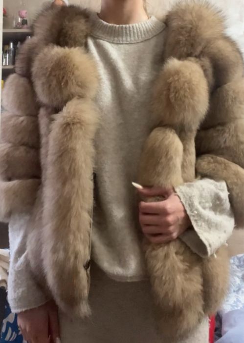 blana naturala vulpe