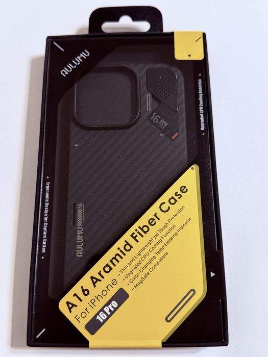 Husa kevlar Aulumu A16 pt iPhone 16 Pro