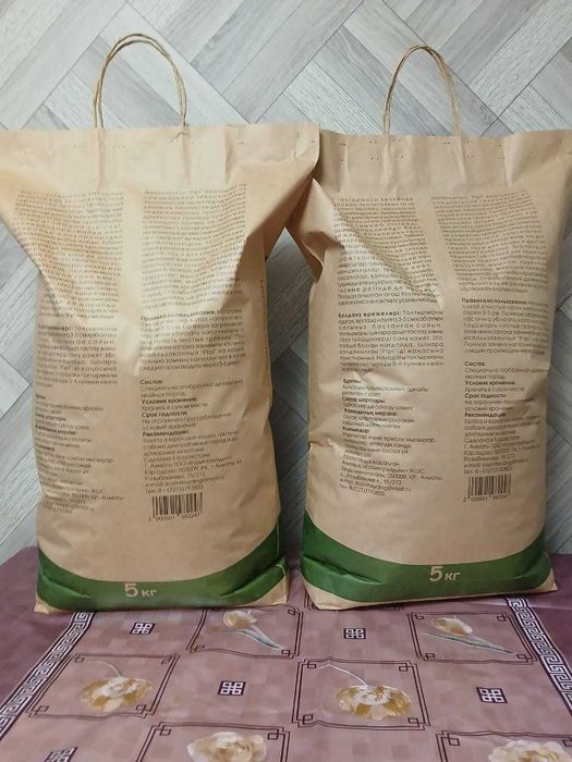 Древесный наполнитель для домашних животных