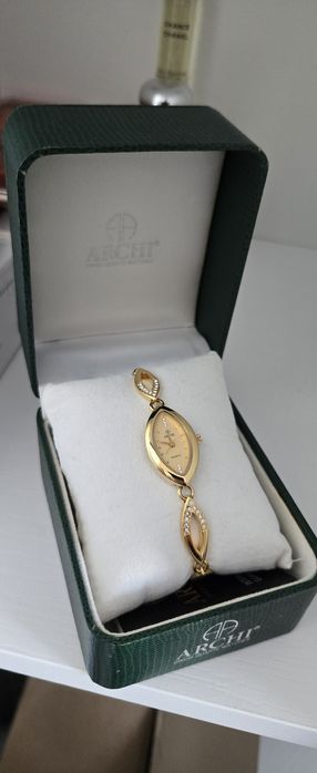 Часы Archi Швейцария, позолота в 22 К