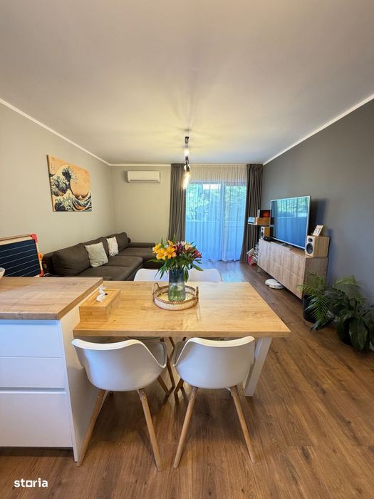 Apartament 3 camere, 63 mp, terasa 15 mp, garaj, Europa