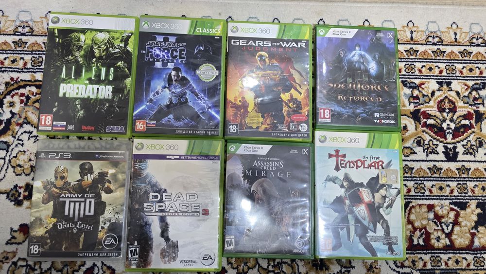 Игры на x box one, 360, ps3