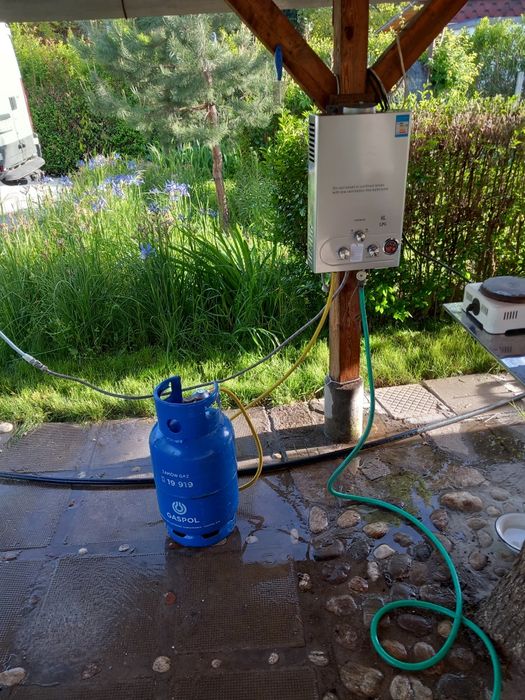 Газов проточен бойлер  18 литра в минута - 36 kW