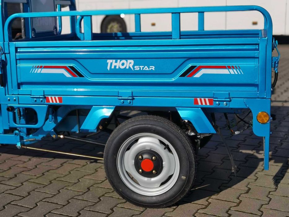 Triciclu electric Thor Star PLUS CIV inclus cu cabina 1200 W Agramix