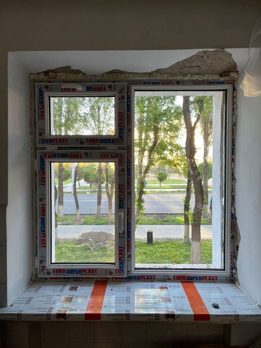 Пластиковые окна с гарантией!