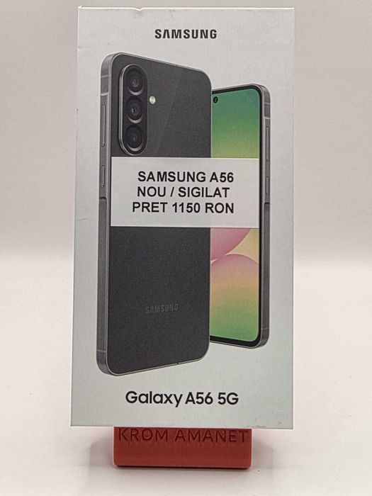 Samsung A56 / Nou / Sigilat *Krom Amanet Margeanului*