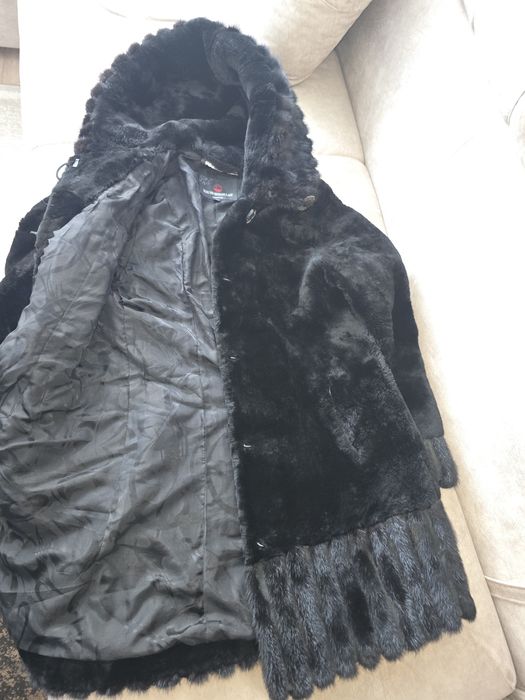 Продам шубу. Мутон с норкой