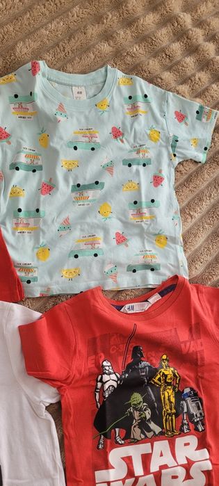 Lot tricouri și pantaloni scurti pentru copii marimea  104