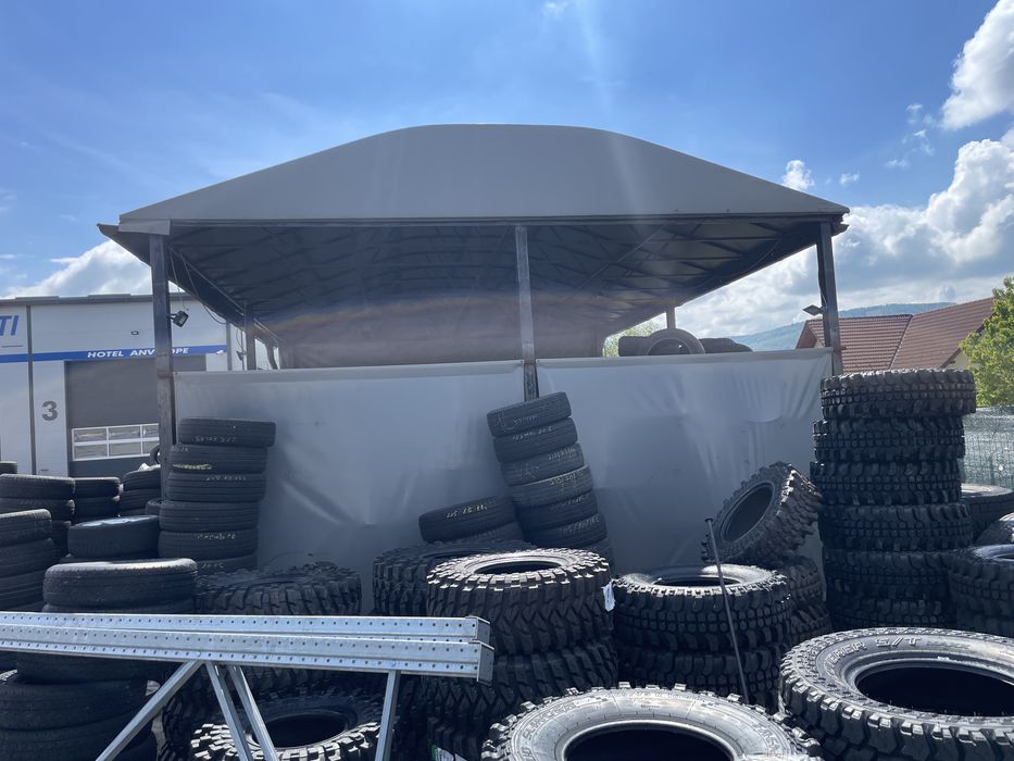 Vand structura metalica 8x6x3.5 acoperita cu prelata