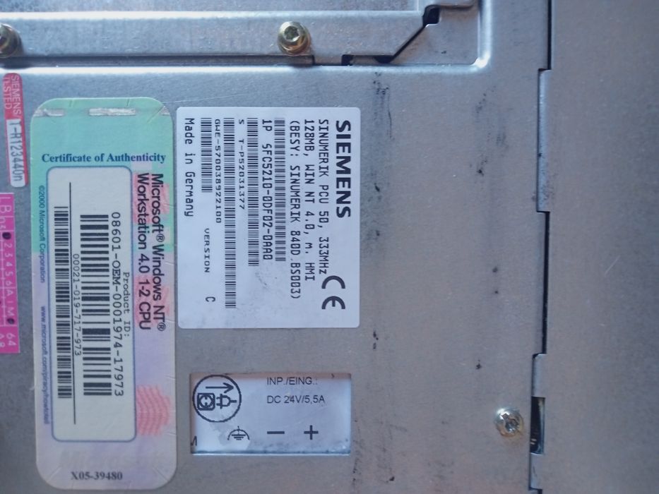 Siemens panou operare