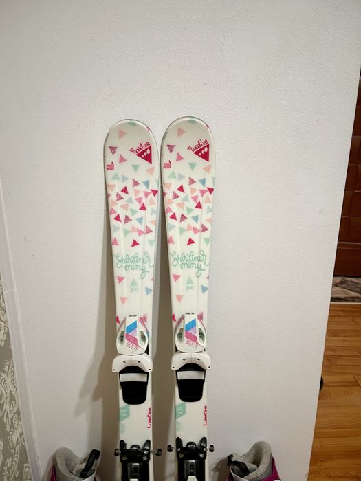 Schiuri copii 100 cm cu clapari skiuri set Bucuresti Sectorul 5 • OLX.ro