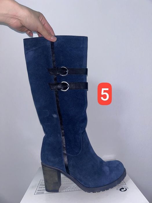 Новые Сапоги натуральная замша