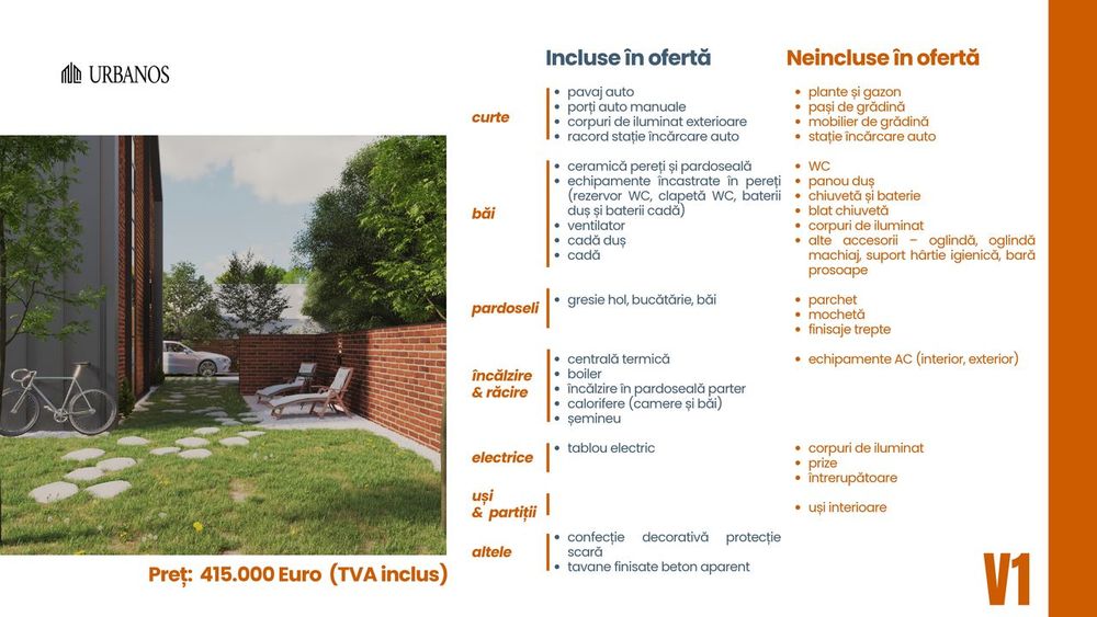 Vand Duplex cu 3 Dormitoare si Curte Privata - Bucurestii Noi